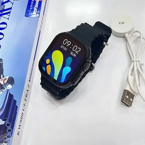 KW900 Ultra 2 Smartwatch – HD Display – Wireless Charging – BT Calling